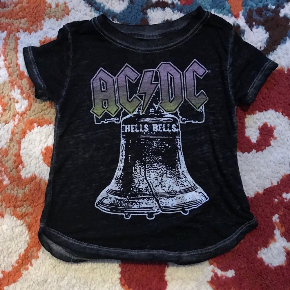 AC/DC Baby Tee Shirt 12m